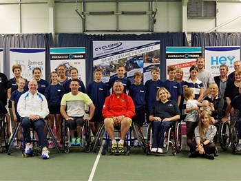 Shrewsbury Club serves up top wheelchair tennis tournament