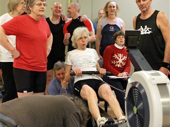 The Shrewsbury Club Hosts another Indoor Rowing World Record