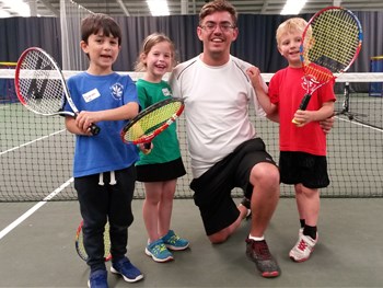 Local schools enjoy taste of Wimbledon at The Shrewsbury Club