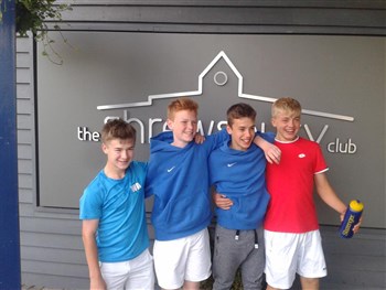 The Shrewsbury Club's 14 & Under Boys team have qualified for the national finals.