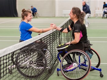 The Shrewsbury Club successfully stages Tennis Foundation's National Wheelchair Cham...